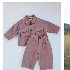 Kids Casual Tan Pants